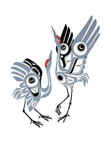 Dancing Cranes